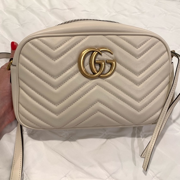 Gucci Marmont Matalesse in cream - Picture 1 of 7